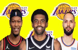 Kyrie Irving, Cam Reddish, Evan Fournier Joining the Los Angeles Lakers, in Massive 5-Team Trade, Lakers news, NBA news,