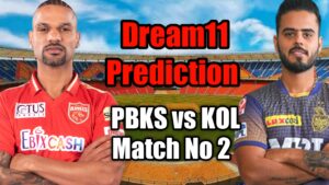 pbks vs kol dream11 prediction