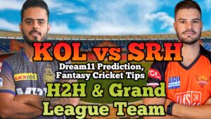 KOL vs SRH Dream11 Prediction