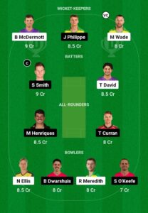 hur vs six dream11 prediction