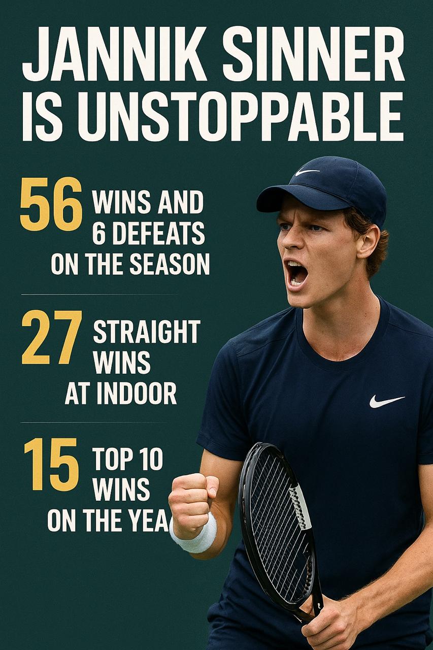 Jannik Sinner Is Unstoppable